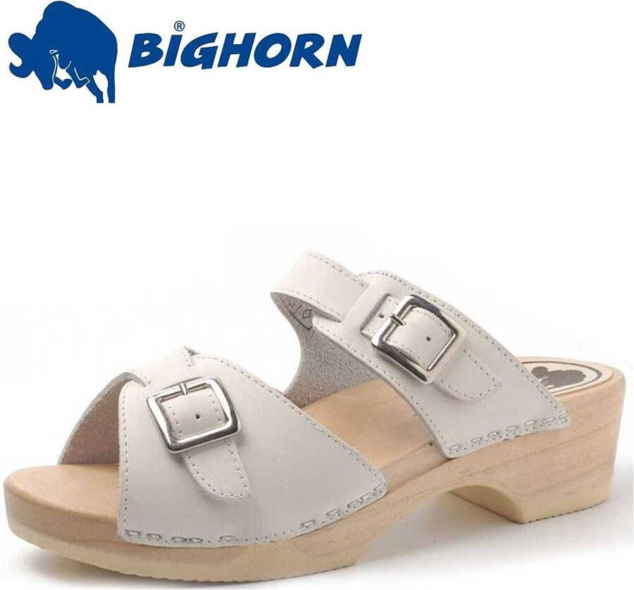 Bighorn 0018 Wit Gezondheidsslippers Dames