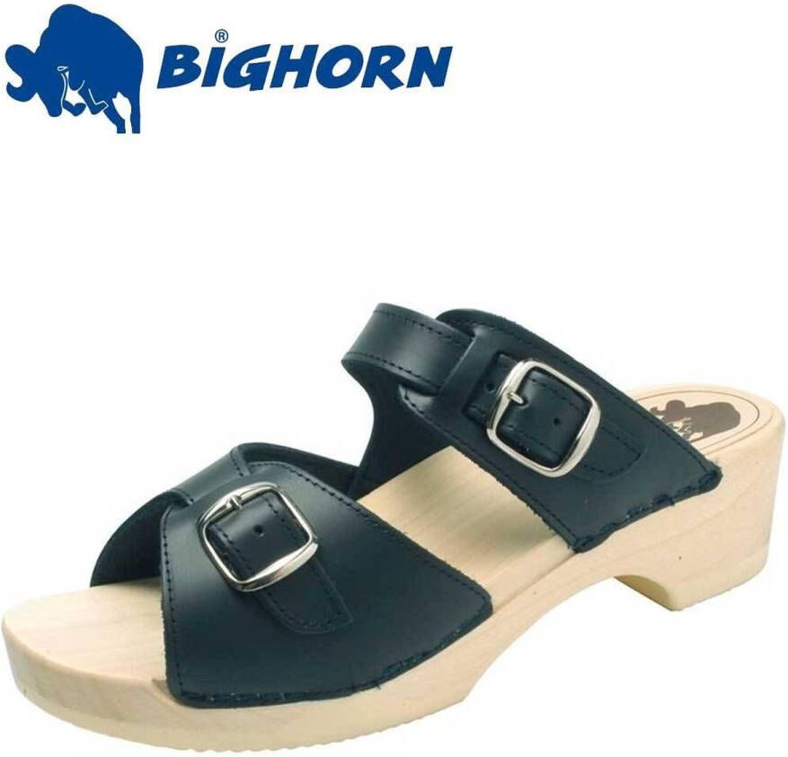 Bighorn 0018 Zwart Gezondheidsslippers Dames