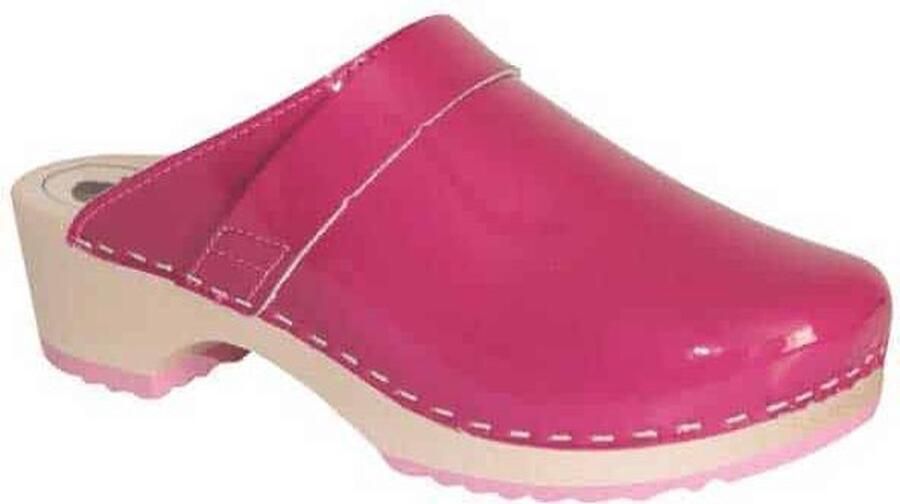 Bighorn 6006 Fuchsia Lak Medische Clogs Dames