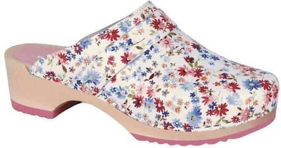 Bighorn 6006 Wit Bloem Medische Clogs