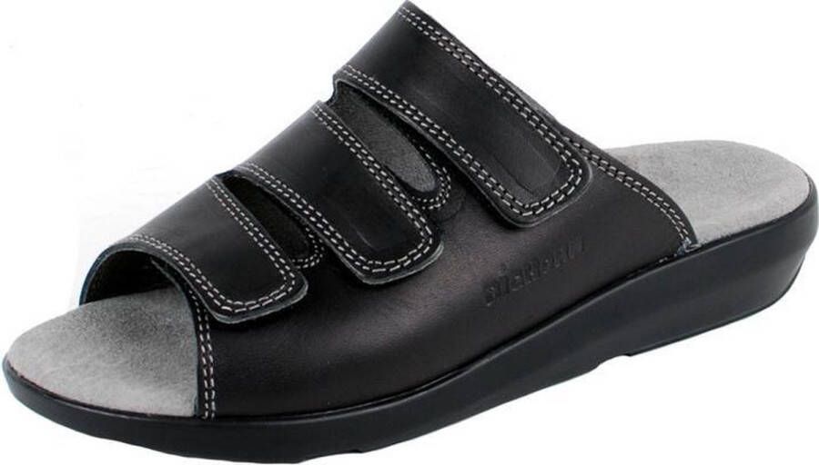 Bighorn Vochtabsorberende Slipper Zwart met Microfiber Voering