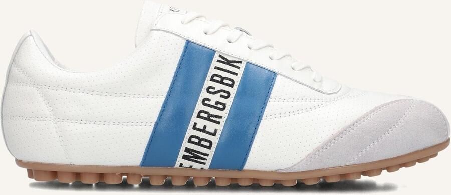BIKKEMBERGS Lage Sneakers Heren 30509 Maat: 45 Materiaal: Leer Kleur: Wit
