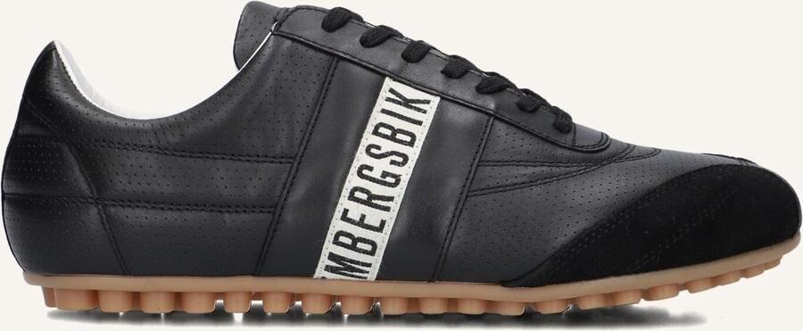 BIKKEMBERGS Lage Sneakers Heren 30509 Maat: 44 Materiaal: Leer Kleur: Zwart