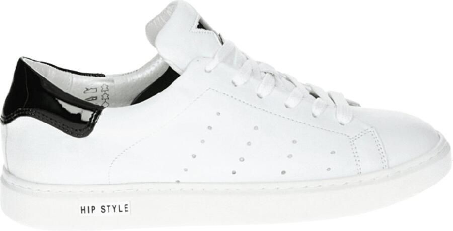 BIKKEMBERGS Lage Sneakers Dames 30606 Maat: 38 Materiaal: Leer Kleur: Wit