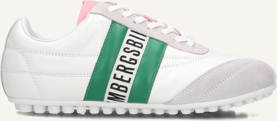 BIKKEMBERGS Lage Sneakers Dames 30607 Maat: 42 Materiaal: Leer Kleur: Wit