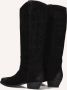 BILLI BI Cowboylaarzen Dames A7168 Maat: 36 Materiaal: Suède Kleur: Zwart - Thumbnail 2