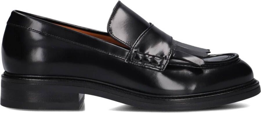 Billi Bi A9041 Loafers Dames Instappers Zwart