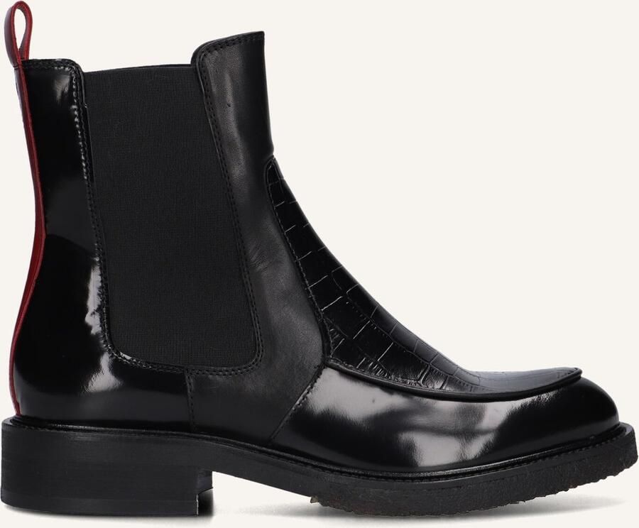 BILLI BI Chelsea Boots Dames A7100 Maat: 39 Materiaal: Leer Kleur: Zwart - Foto 2