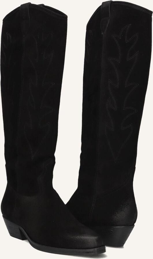 BILLI BI Cowboylaarzen Dames A7168 Maat: 36 Materiaal: Suède Kleur: Zwart - Foto 3