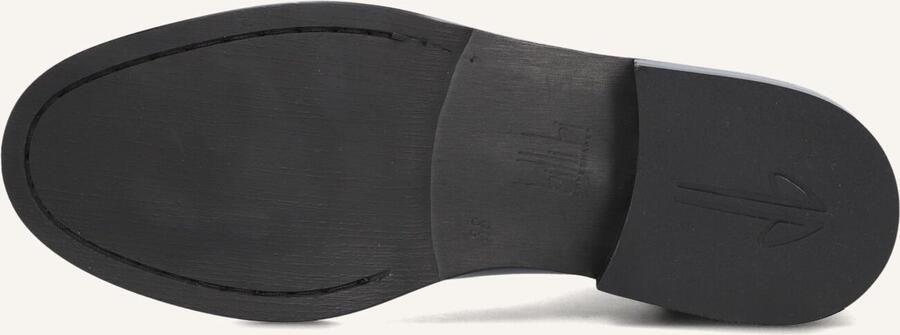 Billi Bi A9005 Enkellaarsjes Enkelboots met rits Dames Zwart