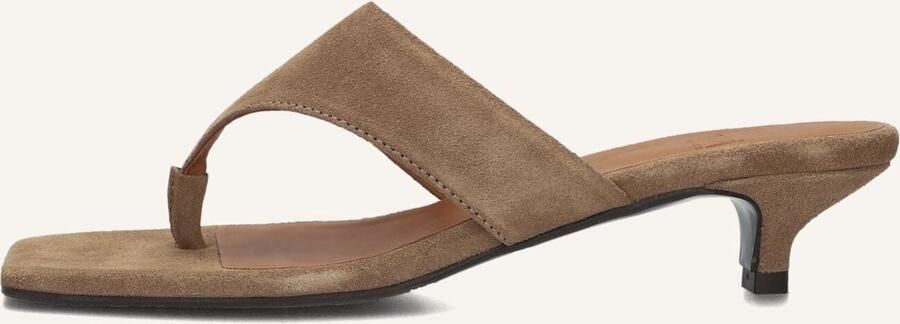 BILLI BI Teenslippers Dames A9627 Maat: 42 Materiaal: Suède Kleur: Taupe - Foto 6