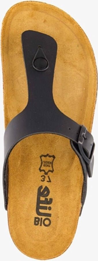 Bio Life dames bio slippers zwart
