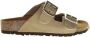 Bionatural Bionatura Tweeband Slipper Taupe Suede - Thumbnail 1