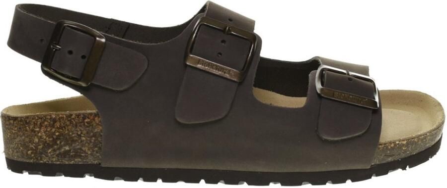 Bionatural Bruin Leder Herensandalen Comfort Bionatura
