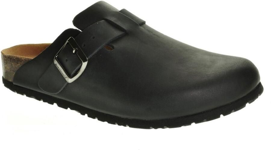 Bionatural Cebo Bionatura Clogs Zwart Leder
