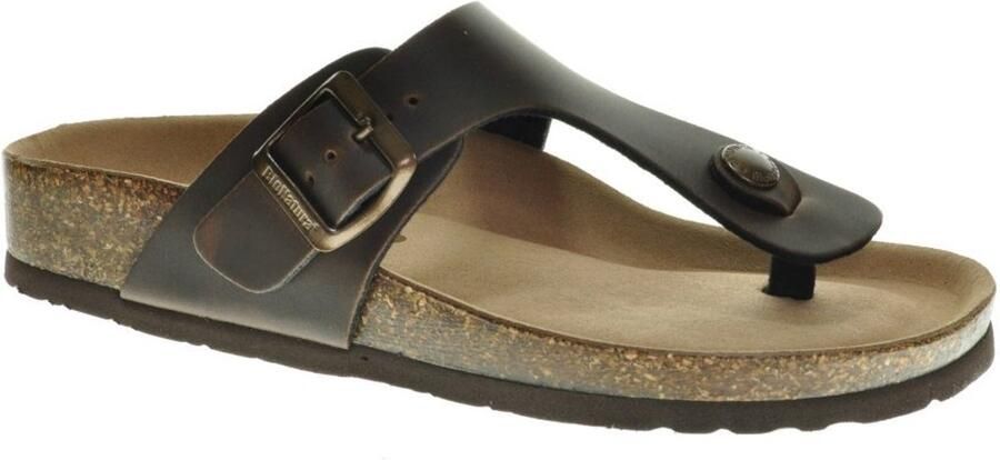 Bionatural Teenslipper Donkerbruin Bionatura