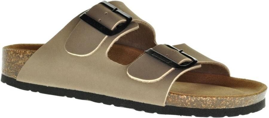Bionatural Tweeband Slipper Taupe Bionatura