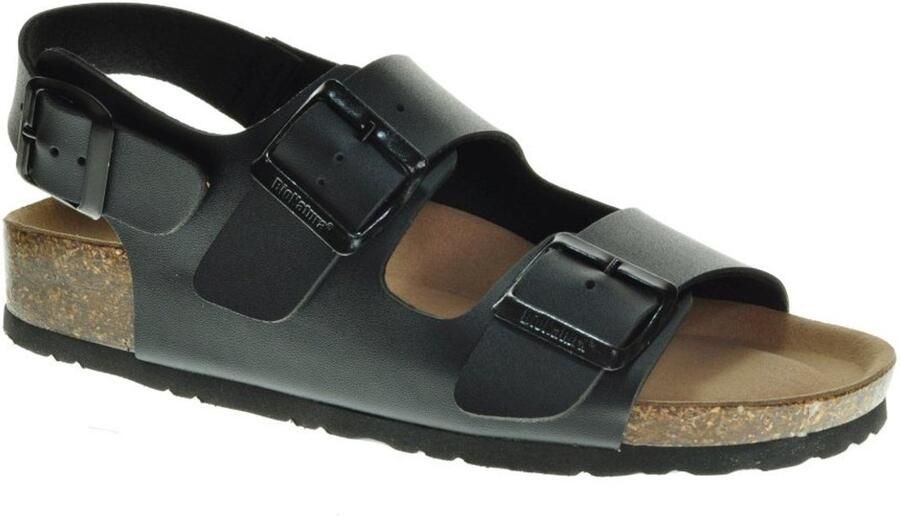 Bionatural Zwarte Sandalen Sahara Bionatura