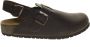 Bionatural Donkerber Bruing Clogs Met Riem Bionatura - Thumbnail 1