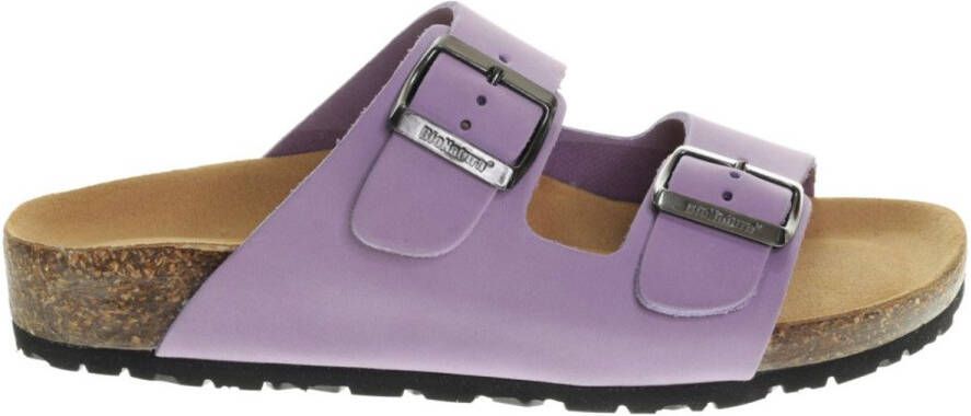 Bionatural Lila Slippers Leder Bionatura
