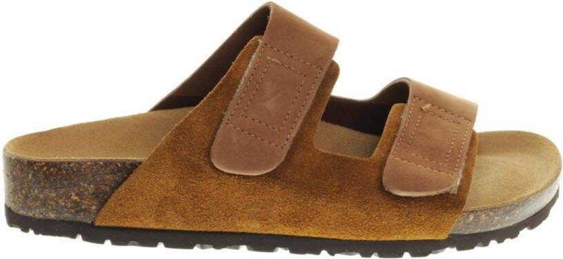 Bionatural Mink Suede Slippers Velcro Bionatura