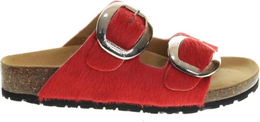 Bionatural Rode Fragolla Slippers Bionatura