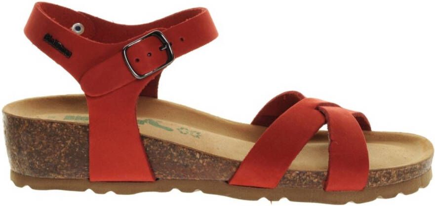 Bionatural Rode Sandalen Bionatura