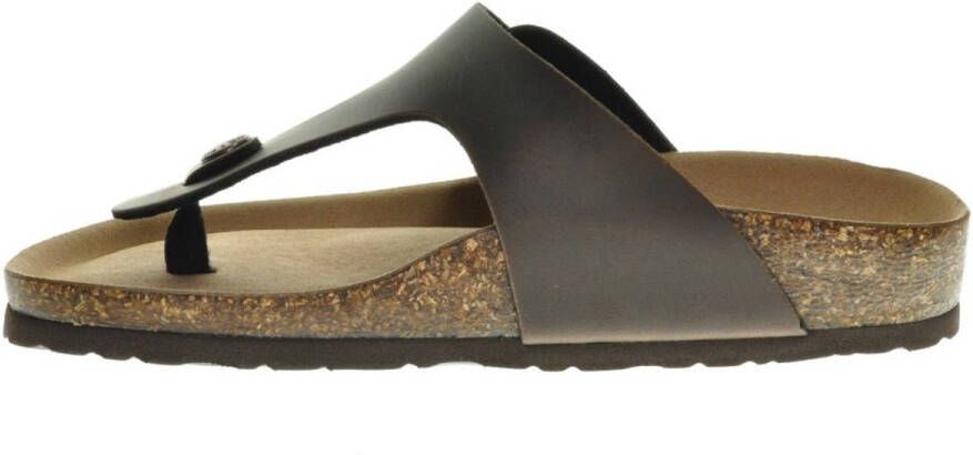 Bionatural Teenslipper Donkerbruin Bionatura