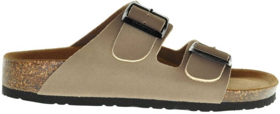 Bionatural Tweeband Slipper Taupe Bionatura
