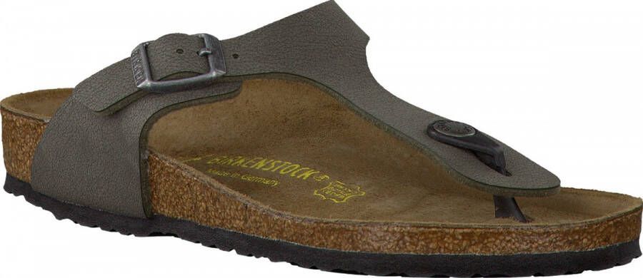 Birkenstock 0345473 Gizeh smaragd teemnslipper smal