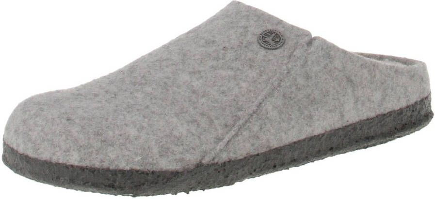 Birkenstock Zermatt narrow Filz Shearling Cozy Home Pantoffels Light Grey - Foto 4