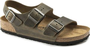 Birkenstock Teenslippers & Sliders Groen Heren