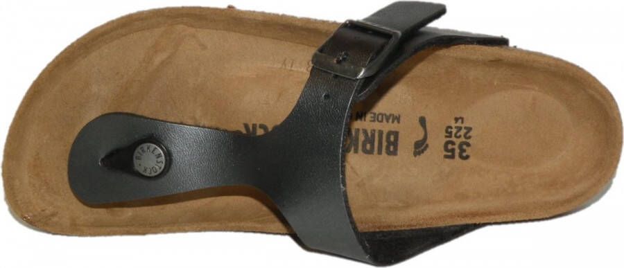 Birkenstock 1021457 Black metallic smal (41 Kleur Zwart )