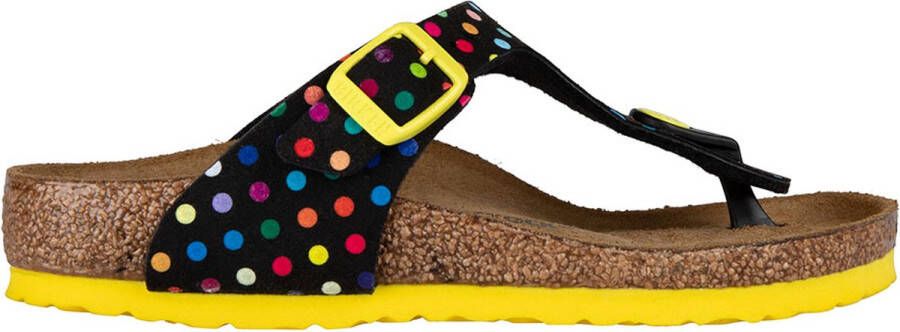 Birkenstock Gizeh Kids MF Digital Dots Black Narrow - Foto 2