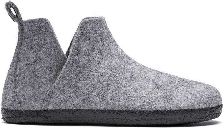 Birkenstock Andermatt Pantoffels Light Grey Narrow fit | Grijs | Wolvilt - Foto 3