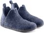 Birkenstock Andermatt Kids Pantoffels Dark Blue Narrow fit | Blauw | Wolvilt - Thumbnail 1