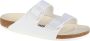 Birkenstock Arizona Slippers Triple White Narrow fit | Wit | Imitatieleer - Thumbnail 10