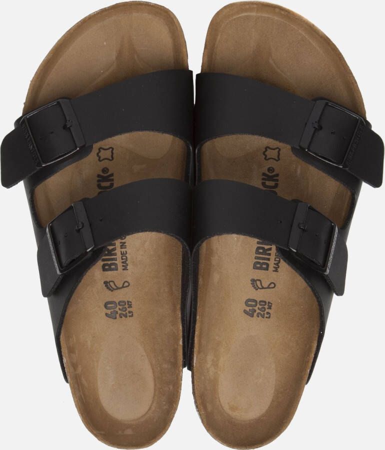 BIRKENSTOCK Slippers Arizona Leatherlook Zwart - Foto 3