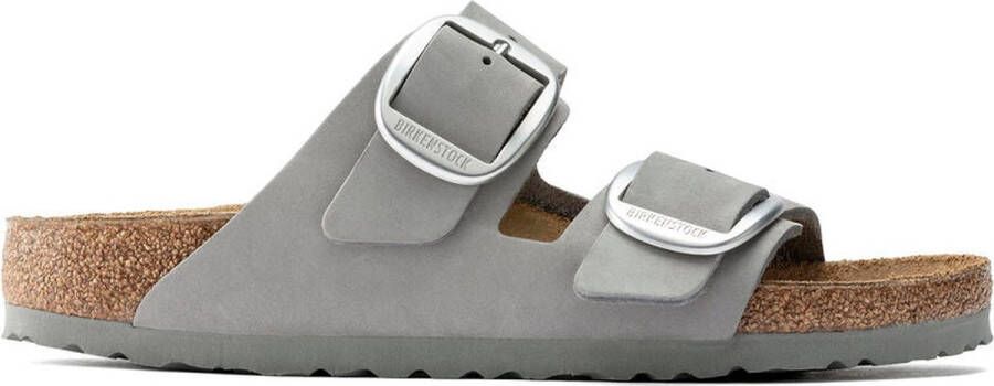 Birkenstock Arizona Big Buckle dames sandaal grijs