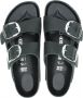 Birkenstock Big Buckle zwart vetleer regular sandalen dames (1011074) - Thumbnail 1