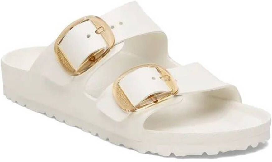 Birkenstock Arizona Big Buckle EVA Slippers Eggshell Narrow Fit Dames