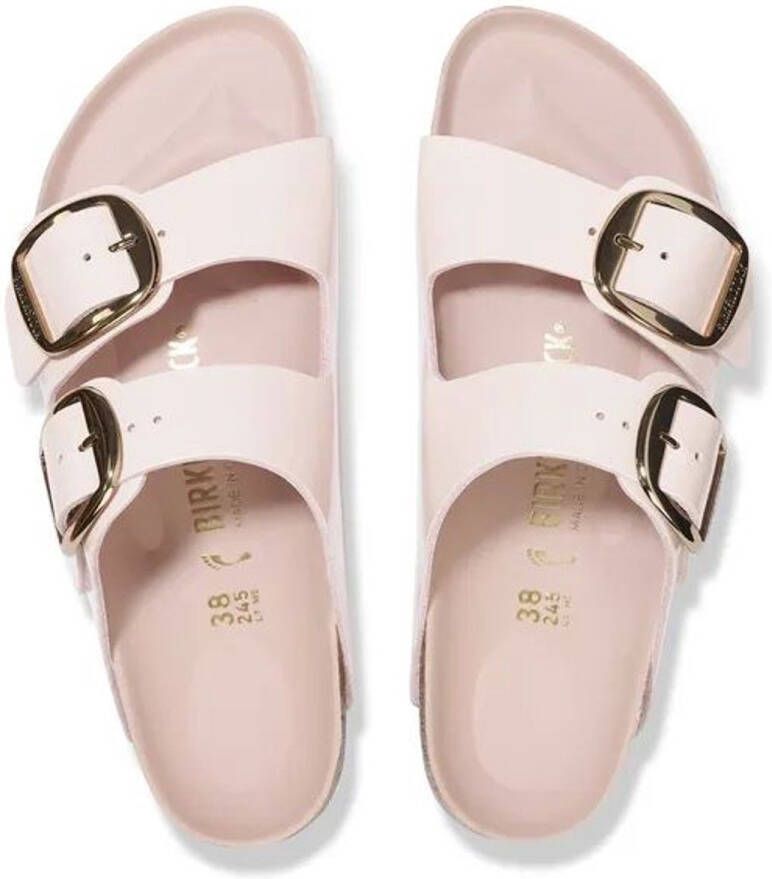 Birkenstock Sandalen Pink Arizona Big Buckle Sandal in poeder roze