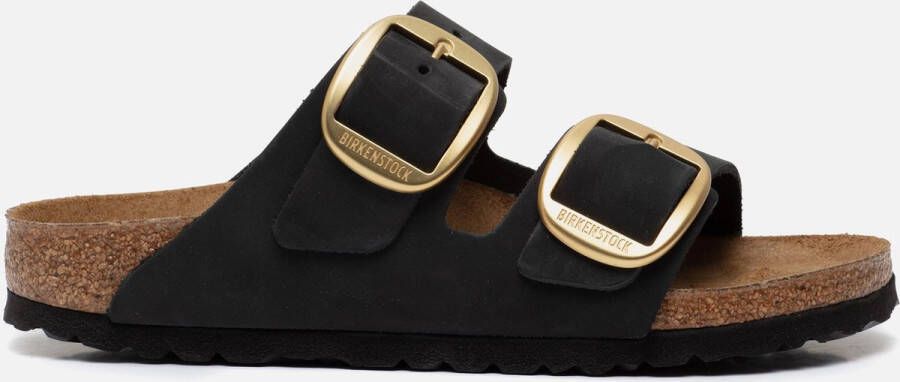 Birkenstock Sandales ouvertes en cuir verni avec semelle en liège Black Dames - Foto 5
