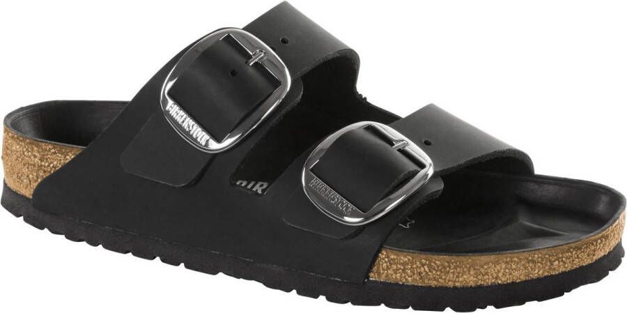Birkenstock ssandalen Arizona Big Buckle Natural Leather Oiled Etroit Zwart - Foto 14