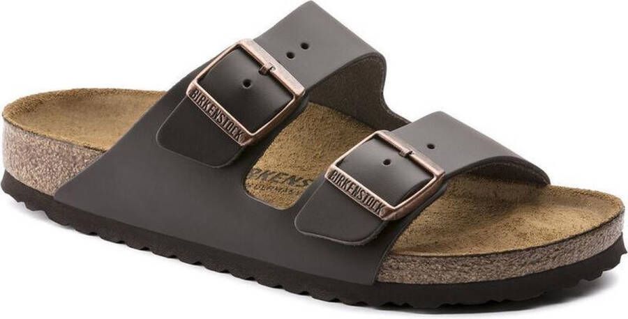 Birkenstock Arizona bruin natuurleer regular uni (051101)