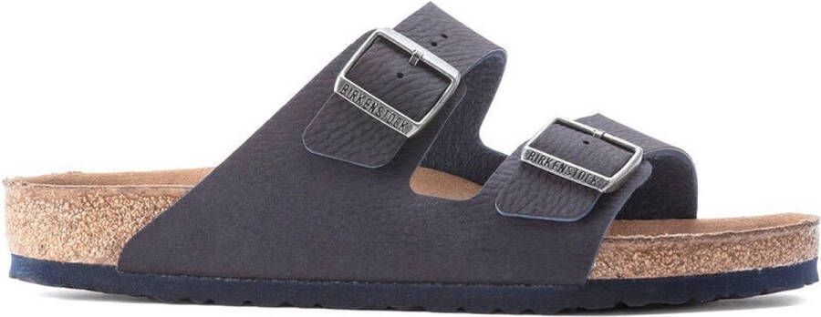Birkenstock Arizona Vegan Synthetics Blue Heren