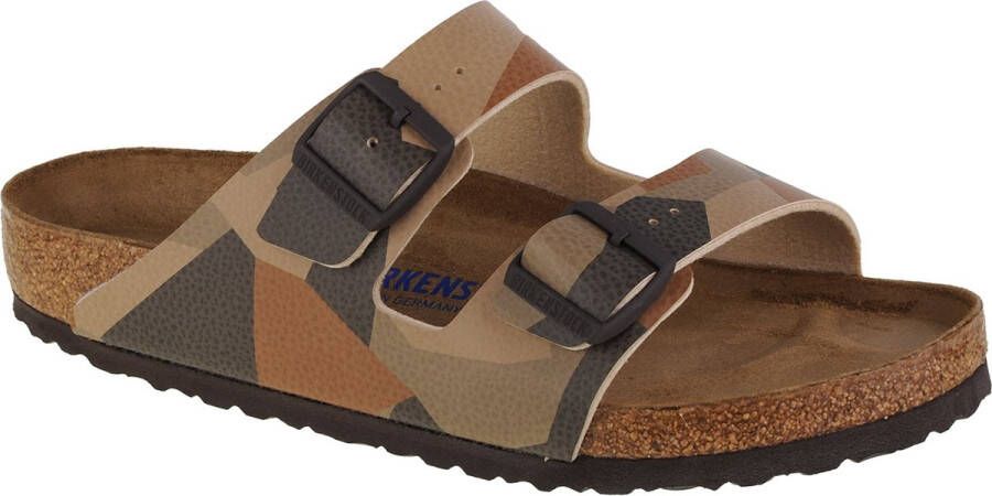 Birkenstock Arizona BS Regular Fit Slippers Dessert Camo Heren