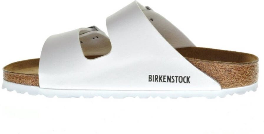 Birkenstock Arizona BS Slippers White Narrow Fit Unisex
