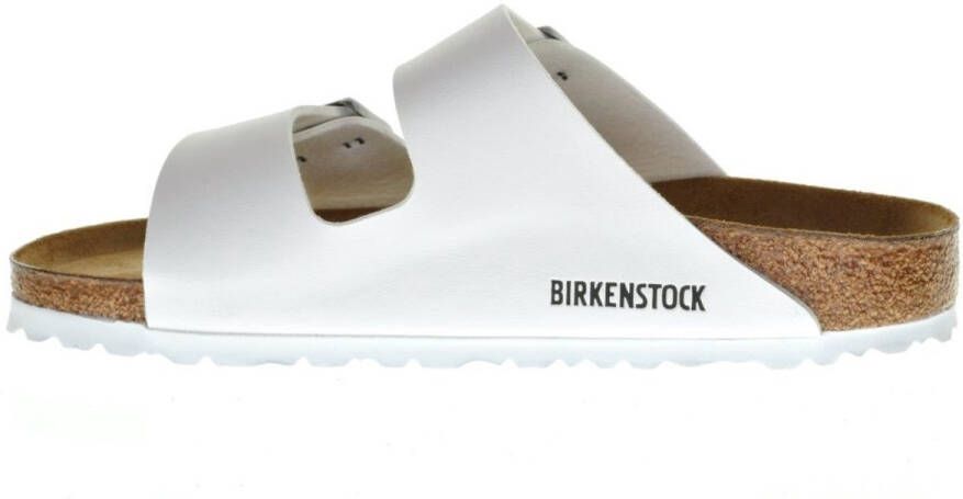 Birkenstock Arizona BS Slippers White Narrow Fit Unisex