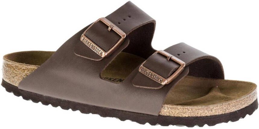 Birkenstock Arizona Comfort slippers Heren Dark Brown BF